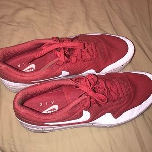 reflective red nike air max